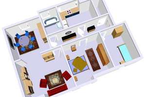 Hier hat jeder Platz: ansprechende 2,5-Zi.-Wohnung mit Ausblick – Ostring 244/246, 24148 Ellerbek, Kiel – Vorschaubild 2