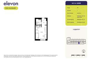 Möbliertes 1-Zimmer-Apartment in Köln-Humboldt – Wetzlarer Straße 18, 51105 Humboldt/Gremberg, Köln – Vorschaubild 6