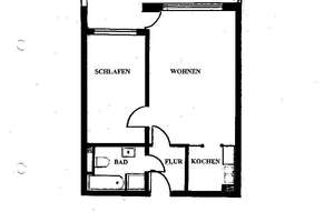 Göggingen 2 Zi Whg in Uninähe mit Hallenbad – Röntgenstraße 13/1.OG, 86199 Göggingen-Nordost, Augsburg – Vorschaubild 3