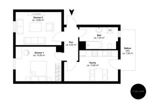 geräumige 2 Raum Wohnung mit Balkon +++TOP+++ ab sofort in Chemnitz Gablenz – Kreherstraße 27, 9126 Gablenz, Chemnitz – Vorschaubild 11