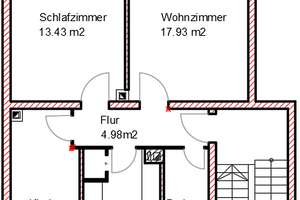 +++ANFRAGESTOPP+++Schöne 2,5 Zimmer Wohnung mit Balkon in der Hagener Str.+++ – Hagener Str. 10, 24148 Wellingdorf, Kiel – Vorschaubild 3