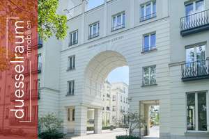 Heinrich Heine Gärten: repräsentative 2 Zimmer Wohnung mit 2 Balkonen