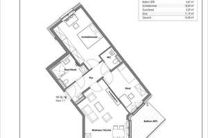 Durchdachter Grundriss mit Balkon – Wohnqualität auf 3 Zimmern – Niehler Straße 346-348, 50735 Niehl, Köln – Vorschaubild 9