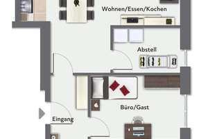 Etagenwohnung in St. Mauritz - Perfekte Symbiose aus Design und Komfort – 48155 Mauritz-Ost, Münster – Vorschaubild 12