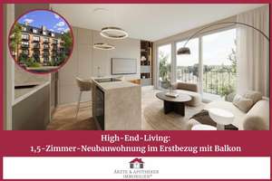 High-End-Living: 1,5-Zimmer-Neubauwohnung im Erstbezug mit Balkon – Die vollständige Adresse der Immobilie erhältst du vom Anbieter., 20144 Harvestehude, Hamburg – Vorschaubild 1