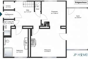 Landhaus am Naturbadesee: 6 Zimmer, Wellness-Sauna & Privatweg auf 1.829 m² Grund – Die vollständige Adresse der Immobilie erhältst du vom Anbieter., 14929 Treuenbrietzen – Vorschaubild 25