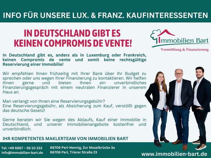 Information an unsere Kunden