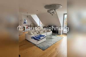 Tauschwohnung: Maisonette mit 3 Balkonen im Friesenveedel