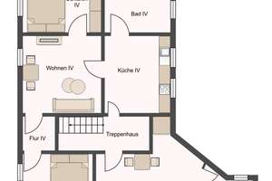 Mehrfamilienhaus mit 4 WE - voll vermietet, Hof- und Gartenfläche, großes Nebengebäude als Lager – Rostocker Straße 62, 18195 Tessin – Vorschaubild 19