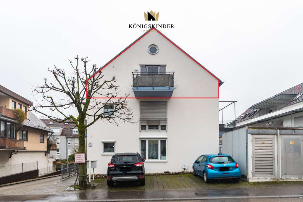 Immobilie in Pleidelsheim - attraktive DG-Whg in Pleidelsheim mit Balkon und TG-Stellplatz - Bild 1