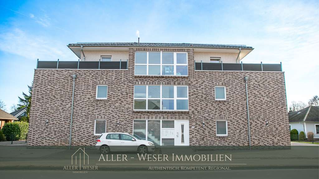 Immobilie in Langwedel - Langwedel | Moderne 2-Zimmer-Erdgeschosswohnung mit Terrasse (Wohnung 2) - Bild 0