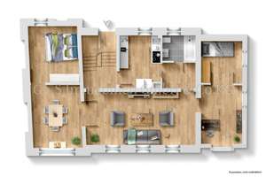 Zweifamilienhaus im westl. Ringgebiet mit Garten – Die vollständige Adresse der Immobilie erhältst du vom Anbieter., 38118 Westliches Ringgebiet, Braunschweig – Vorschaubild 6