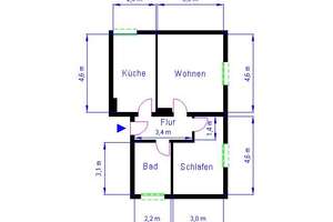 2-Zimmerwohnung Magdeburg – Curiestr. 50, 39124 Neue Neustadt, Magdeburg – Vorschaubild 8
