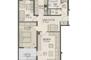 Sehr gepflegte 3-Zimmer-Wohnung mit TG-Stellplatz in Hadern – Stiftsbogen 75, 81375 Neuhadern, München – Vorschaubild 10