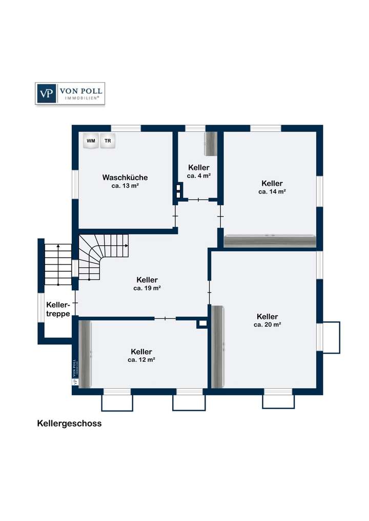 Grundriss Keller
