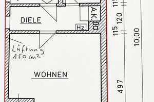 Ideale Pendlerwohnung möbliert in Bonn-Beuel (Telekom, Post, Bundeswehr)  – Die vollständige Adresse der Immobilie erhältst du vom Anbieter., 53225 Beuel-Mitte, Bonn – Vorschaubild 7