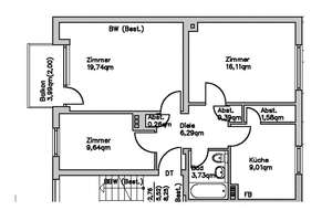 Wohnen in Mülheim – 3 Zimmer, Balkon & Einbauküche – Laufenbergstraße 48, 51063 Mülheim (Ortsteil), Köln – Vorschaubild 15