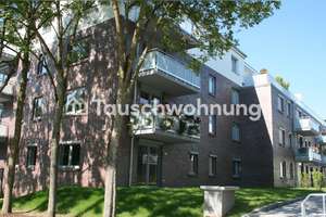 Tauschwohnung: Moderne 3-Zimmer-Wohnung mit Terrasse und Garte.
