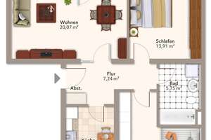 Familiäre 3-Raumwohnung in Staßfurt - Wir sanieren für Sie ! – Lehrter Straße 1, 39418 Staßfurt – Vorschaubild 17