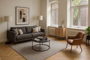 Gepflegte 2-Zimmer-Wohnung im 2.Obergeschoss zu vermieten!