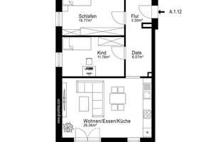 Südbalkon und Effizienzklasse A+ inklusive – Die vollständige Adresse der Immobilie erhältst du vom Anbieter., 22143 Rahlstedt, Hamburg – Vorschaubild 11