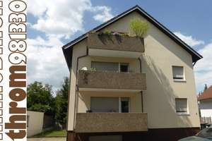 Wohnung mit Balkon in grüner Ortslage