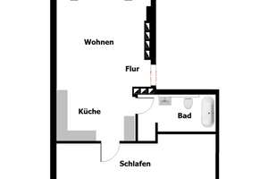 Moderne Dachgeschosswohnung mit Einbauküche im Erstbezug! – Gounodstraße 23, 10388 Weißensee, Berlin – Vorschaubild 9