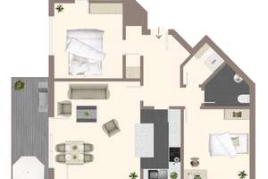 Luxuriöse 3-Zimmer-Wohnung - Wohnen im Stadtvillenensemble am Mexikoplatz – Die vollständige Adresse der Immobilie erhältst du vom Anbieter., 14163 Zehlendorf, Berlin – Vorschaubild 15