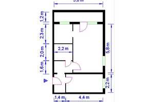 !!gemütliche 2-Raum-Wohnung zum Wohlfühlen!! – Johannes-Göderitz-Str. 29, 39130 Magdeburg – Vorschaubild 3