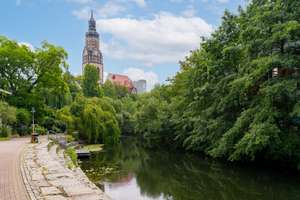 BEZUGSFREI - Direkt am Karl-Heine-Kanal ... Blick auf Wasser und viel Grün – Endersstraße 43, 4177 Lindenau, Leipzig – Vorschaubild 2