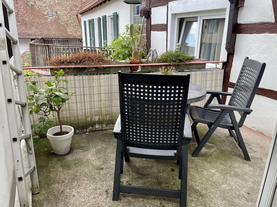 Loggia Wohnung OG Vorderhaus