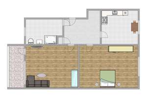 Helle Wohnung im Herzen von Brand, mit Balkon – Donatusstraße 26, 52078 Brand, Aachen – Vorschaubild 7