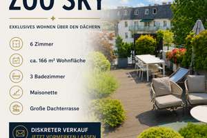-I| JETZT VORMERKEN || Penthouse-Maisonette mit großem Dachgarten || ZOO SKY |I- – Die vollständige Adresse der Immobilie erhältst du vom Anbieter., 40237 Düsseltal, Düsseldorf – Vorschaubild 2