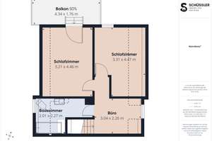 Charmante Doppelhaushälfte mit großem Garten, Terrasse & Garage in Stuttgart-Zuffenhausen - Top Lage – Die vollständige Adresse der Immobilie erhältst du vom Anbieter., 70437 Rot, Stuttgart – Vorschaubild 13