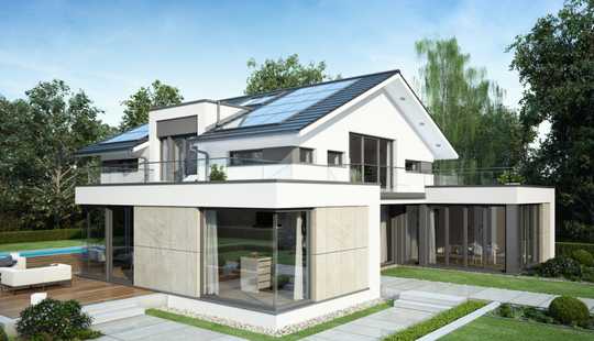 Bild von Großzügiges Grundstück, extravagantes Haus mit 240 qm