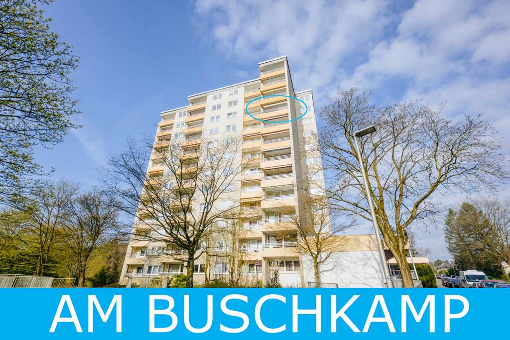 Immobilie in Bielefeld - Stufenlos in die 8. Etage! 4-Zimmer-Eigentumswohnung mit Loggia - Bild 0