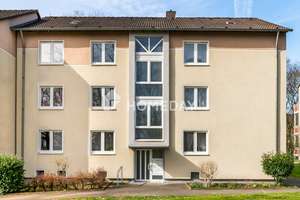 Helle und renovierte 3-Zimmer-Wohnung mit großem Balkon und Blick ins Grüne 