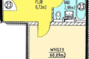 Schöne 2 - Zimmer - Wohnung in München Moosach - nähe Bahnhof