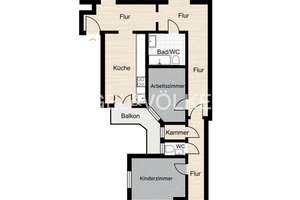 Großzügige Altbauwohnung mit Balkon und Aufzug! – Die vollständige Adresse der Immobilie erhältst du vom Anbieter., 65185 Mitte, Wiesbaden – Vorschaubild 16