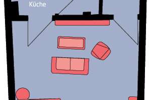 Modernisierte 1-Zimmerwohnung in der Innenstadt mit Küche – Großer Hof 4, 38100 Innenstadt, Braunschweig – Vorschaubild 3