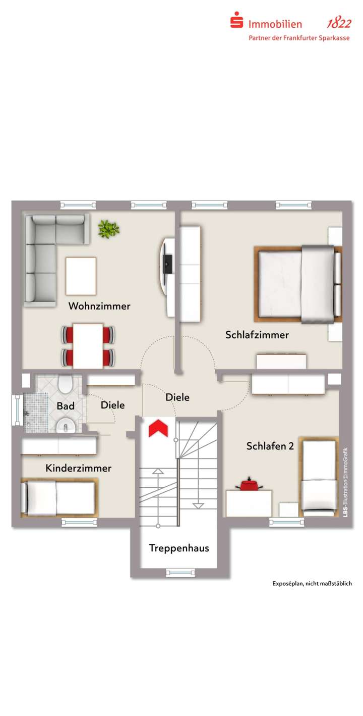 Grundriss Obergeschoss