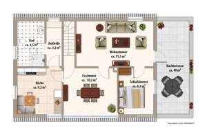 Kein Bock auf Neubau? - Topsaniertes EFH, ca.158 m² Wfl., Energieeffizienzkl.: A+, in Fellen z.vk. – Die vollständige Adresse der Immobilie erhältst du vom Anbieter., 97778 Fellen – Vorschaubild 18