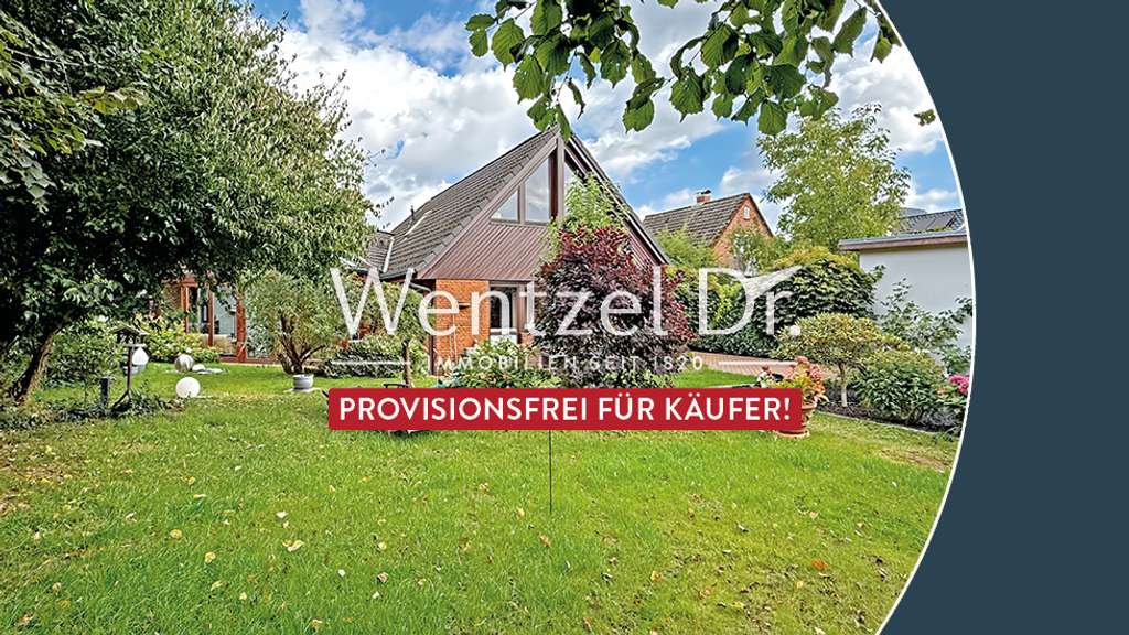 Immobilie in Börnsen - Attraktives Zweifamilienhaus in wunderbar ruhiger Wohnlage in Börnsen - Wentzel Dr. - Bild 0