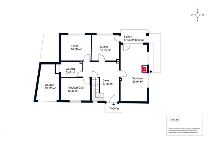 Grundriss Erdgeschoss