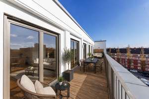NEUBAU AM NOCKHERBERG: Wohnen auf höchstem Niveau! Erstklassiges 4-Zimmer-Penthouse m. 2 Terrassen – Regerstr. 36, 81541 Obere Au, München – Vorschaubild 7