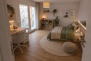 D16808 +++ 2 Balkone + sehr großzügige 4 Raum Wohnung + Innenstadt +++ – Die vollständige Adresse der Immobilie erhältst du vom Anbieter., 99085 Krämpfervorstadt, Erfurt – Vorschaubild 4