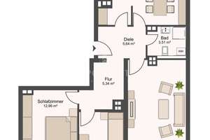 Attraktive 3,5 Zimmer am Josephsplatz - U2 – Die vollständige Adresse der Immobilie erhältst du vom Anbieter., 80798 Josephsplatz, München – Vorschaubild 9