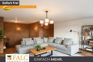 Wohnen mit Stil: Lichtdurchflutete 5-Zimmer-Wohnung mit Kamin & Balkon