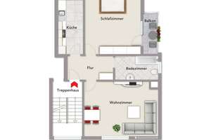 Modernisierte 2-Zimmer-Wohnung in Aachen-Eilendorf – Brückstraße -, 52080 Eilendorf, Aachen – Vorschaubild 13