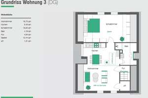 Gemütliche 2 ZKB Dachgeschoss-Galeriewohnung – Lauinger Str. 20, 89407 Dillingen an der Donau – Vorschaubild 18